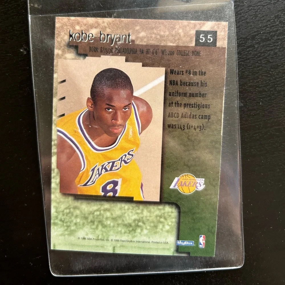 Kobe Bryant Rookie Card - Picture 2 of 2